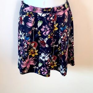 Highline Collective Pleated Floral Skirt